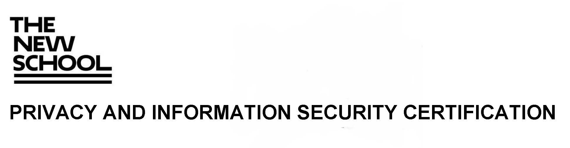 5 PRIVACY AND INFORMATION SECURITY